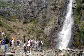 Turgen waterfalls